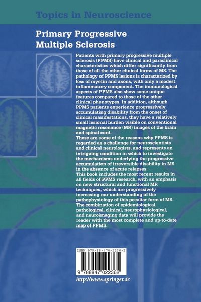 Produktbild: Primary Progressive Multiple Sclerosis