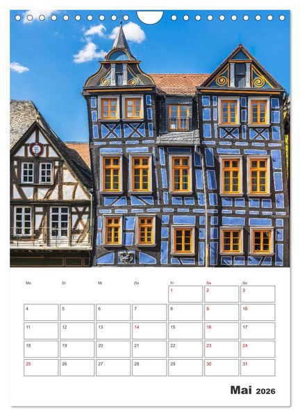 Produktbild: Idstein - Fachwerktraum im Herzen des Taunus (Wandkalender 2026 DIN A4 hoch), CALVENDO Monatskalender