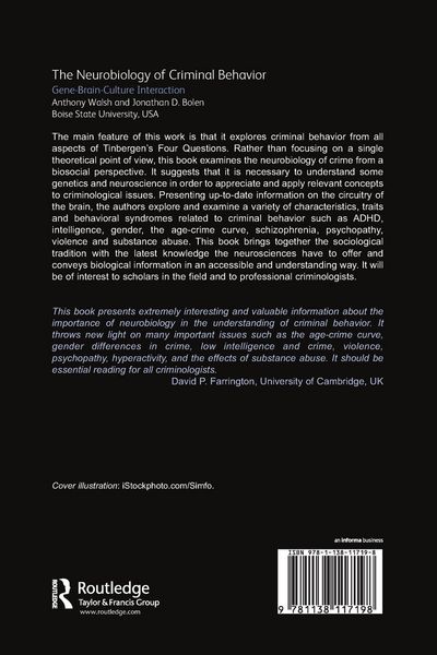 Produktbild: The Neurobiology of Criminal Behavior