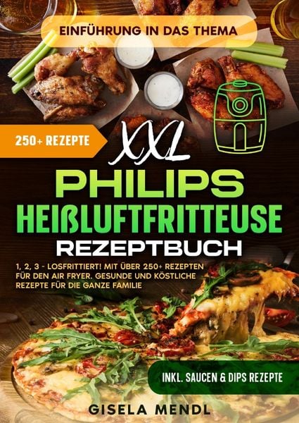 Produktbild: XXL Philips Hei&szlig;luftfritteuse Rezeptbuch