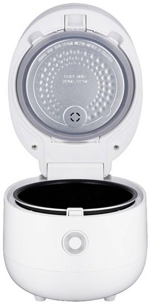Produktbild: Cuckoo CR-0675F Reiskocher Wei&szlig; (matt) mit Display, mit Messbecher, Timerfunktion