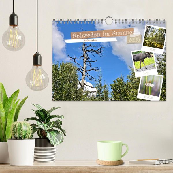 Produktbild: Schweden im Sommer (Wandkalender 2026 DIN A4 quer), CALVENDO Monatskalender