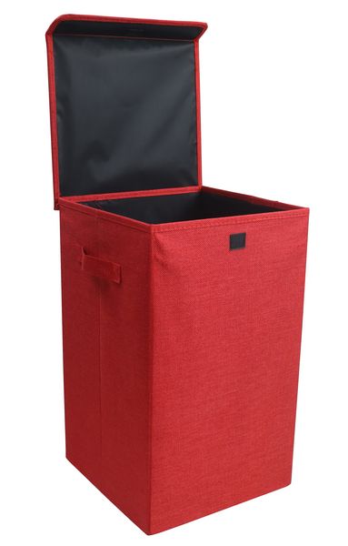 Produktbild: W&auml;schekorb W&auml;schebox Stoffbox mit Deckel Dreso M