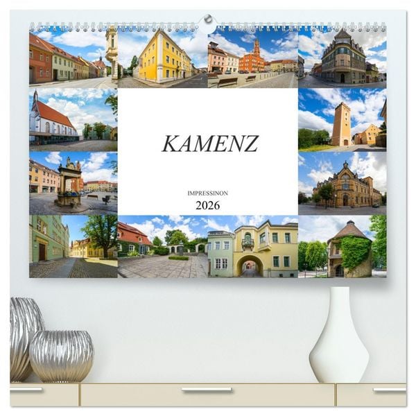Produktbild: Kamenz Impressionen (hochwertiger Premium Wandkalender 2026 DIN A2 quer), Kunstdruck in Hochglanz