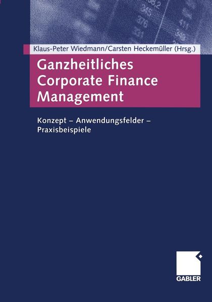 Produktbild: Ganzheitliches Corporate Finance Management