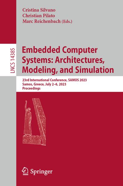 Produktbild: Embedded Computer Systems: Architectures, Modeling, and Simulation