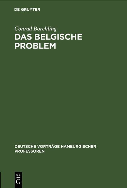 Produktbild: Das belgische Problem