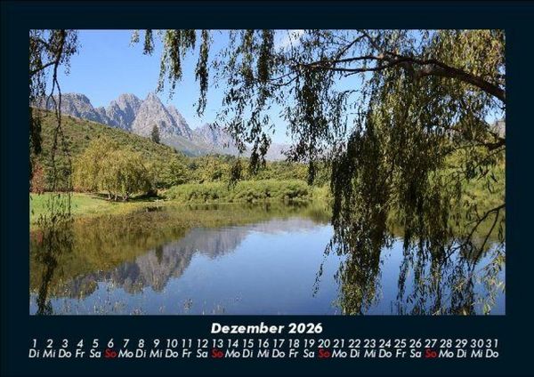 Produktbild: Landschaftskalender 2026 Fotokalender DIN A5