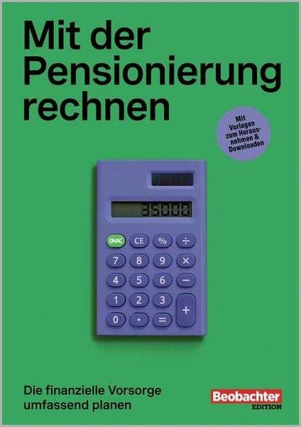Produktbild: Mit der Pensionierung rechnen