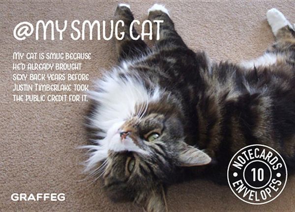 Produktbild: My Smug Cat Notecards