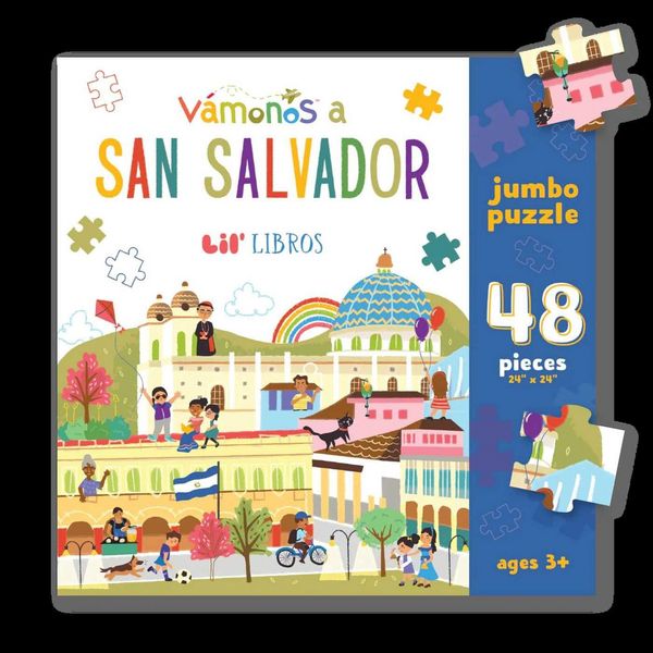 Vámonos: San Salvador Lil' Jumbo Puzzle 48 Piece