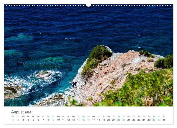 Produktbild: Sardinien - Impressionen Einer Mittelmeerperle (Wandkalender 2026 DIN A2 quer), CALVENDO Monatskalender