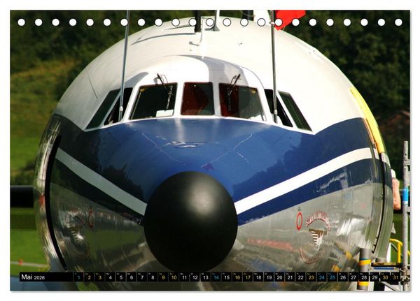 Produktbild: Lockheed Super Constellation HB-RSC (Tischkalender 2026 DIN A5 quer), CALVENDO Monatskalender