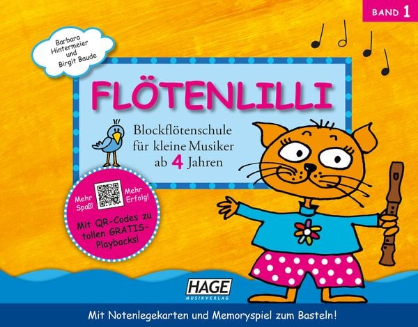 Flötenlilli - Blockflötenschule Band 1