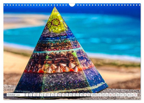 Produktbild: Orgonites - Power and joie de vivre for mind and body (Wall Calendar 2026 DIN A3 landscape), CALVENDO 12 Month Wall Calendar