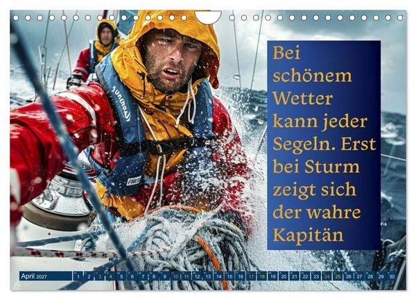 Produktbild: Segeln - mit einem Augenzwinkern (Wandkalender 2027 DIN A4 quer), CALVENDO Monatskalender