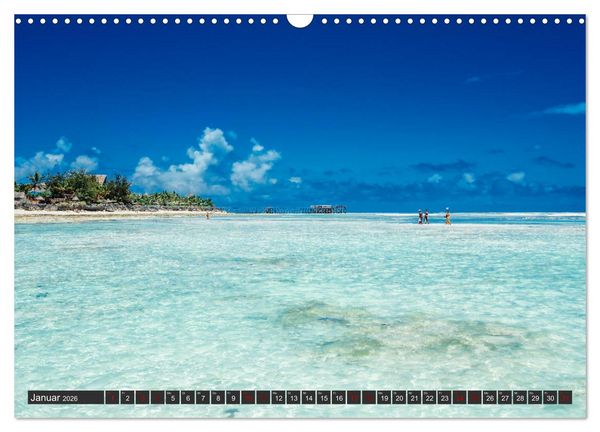 Produktbild: Karibu Sansibar (Wandkalender 2026 DIN A3 quer), CALVENDO Monatskalender