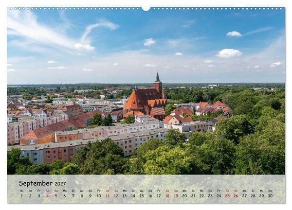 Produktbild: Bernau bei Berlin. Ein Jahr in Bildern (hochwertiger Premium Wandkalender 2027 DIN A2 quer), Kunstdruck in Hochglanz
