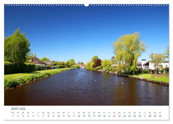 Produktbild: Berne 2026. Impressionen zwischen Weser und Hunte (Wandkalender 2026 DIN A2 quer), CALVENDO Monatskalender