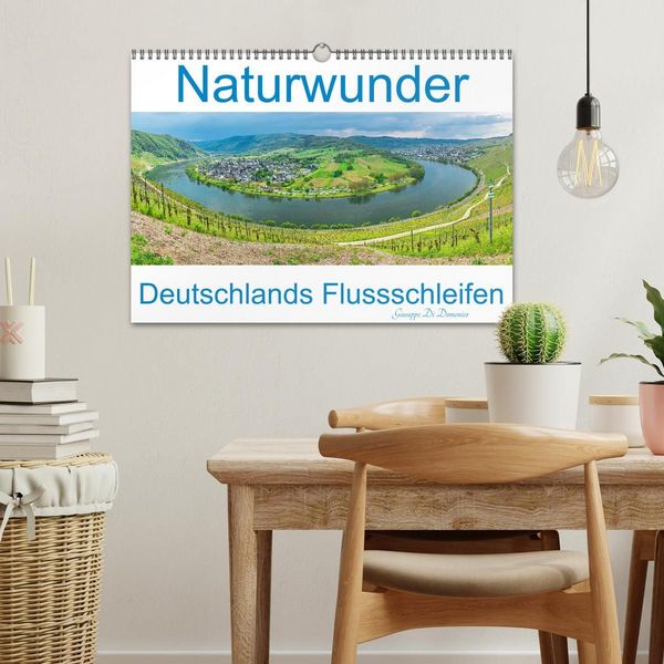 Produktbild: Naturwunder - Deutschlands Flussschleifen (Wandkalender 2027 DIN A3 quer), CALVENDO Monatskalender