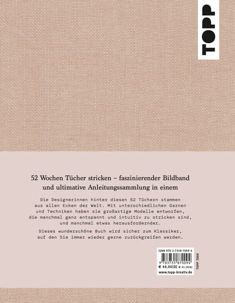 Produktbild: 52 Wochen T&uuml;cher stricken