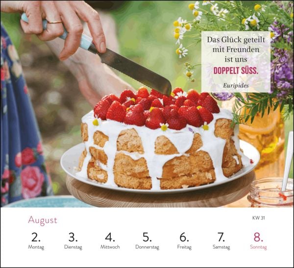 Produktbild: Wochenkalender 2027: Gl&uuml;cksmomente f&uuml;r jeden Tag