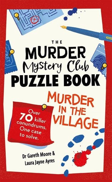 Produktbild: The Murder Mystery Club Puzzle Book: Murder in the Village