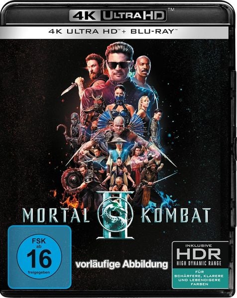 Produktbild: Mortal Kombat II (4K-UHD+Blu-ray)