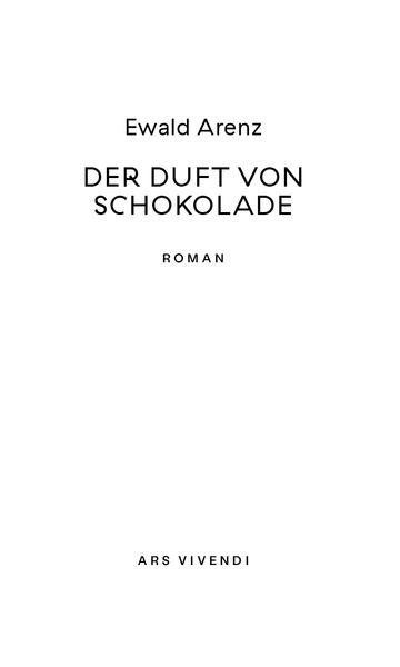 Produktbild: Der Duft von Schokolade (Erfolgsausgabe)