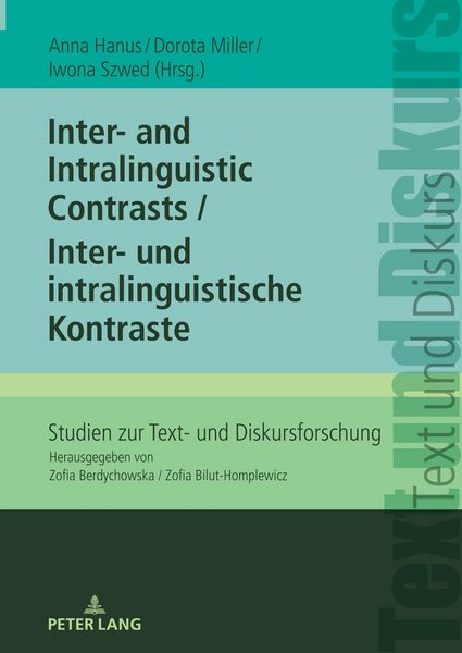 Produktbild: Inter- and Intralinguistic Contrasts / Inter- und intralinguistische Kontraste