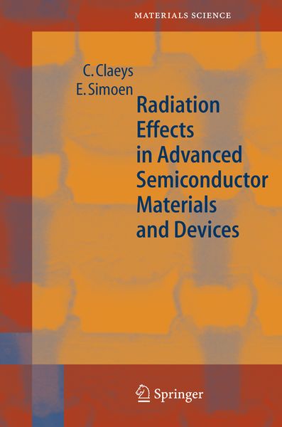 Produktbild: Radiation Effects in Advanced Semiconductor Materials and Devices