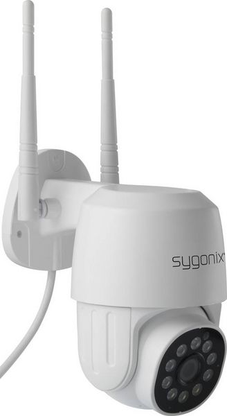 Produktbild: Sygonix PTZ WLAN SY-4760960 LAN, WLAN IP &Uuml;berwachungskamera 1920 x 1080 Pixel