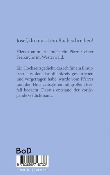 Produktbild: Meine Gedichte in Hochdeutsch und Platt