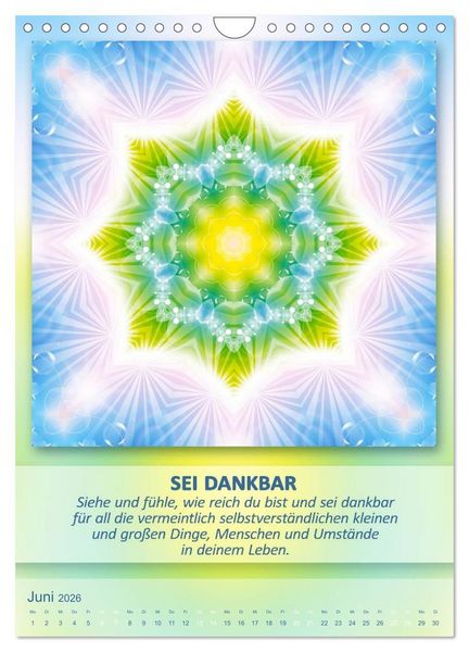 Produktbild: Light Energy Mandalas - Kalender - Vol. 1 (Wandkalender 2026 DIN A4 hoch), CALVENDO Monatskalender