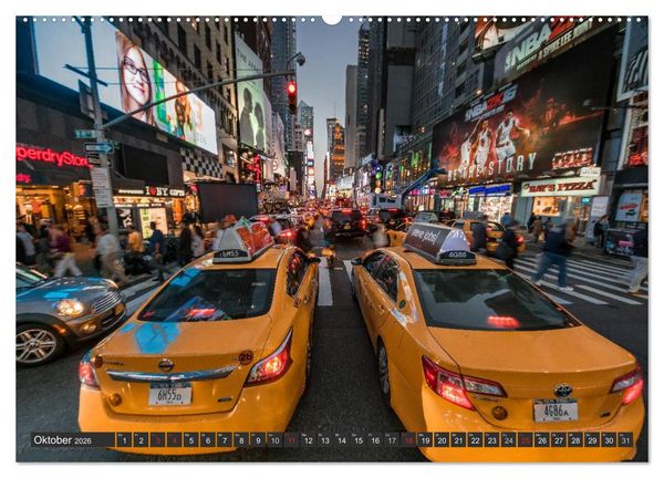 Produktbild: Fernweh New York City (Wandkalender 2026 DIN A2 quer), CALVENDO Monatskalender