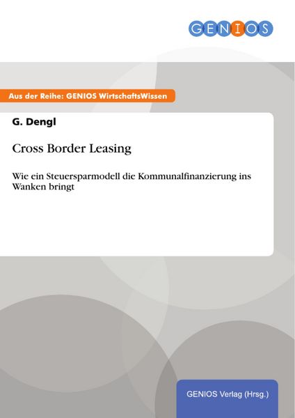 Produktbild: Cross Border Leasing