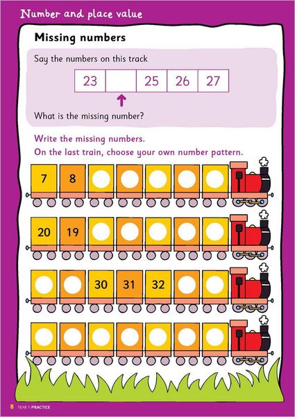 Produktbild: National Curriculum Maths Practice Book for Year 1