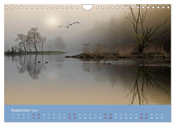 Produktbild: Das Jahr an der Naab zwischen Burglengenfeld und Kallm&uuml;nz (Wandkalender 2026 DIN A4 quer), CALVENDO Monatskalender