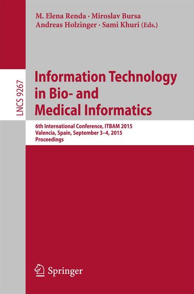 Produktbild: Information Technology in Bio- and Medical Informatics