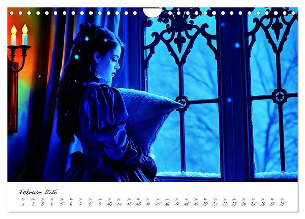 Produktbild: Dunkle M&auml;rchenwelten (Wandkalender 2026 DIN A4 quer), CALVENDO Monatskalender