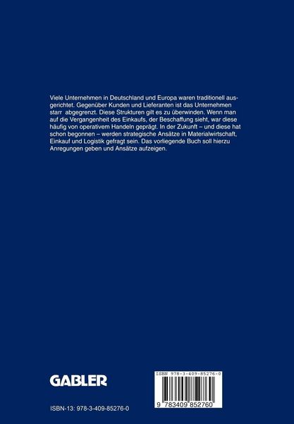Produktbild: Von der Kundenorientierung zum Supply Management