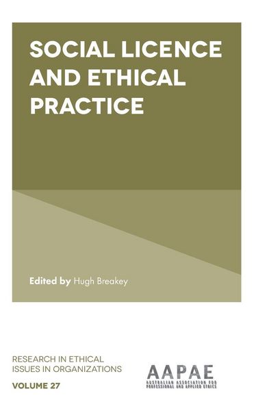 Produktbild: Social Licence and Ethical Practice