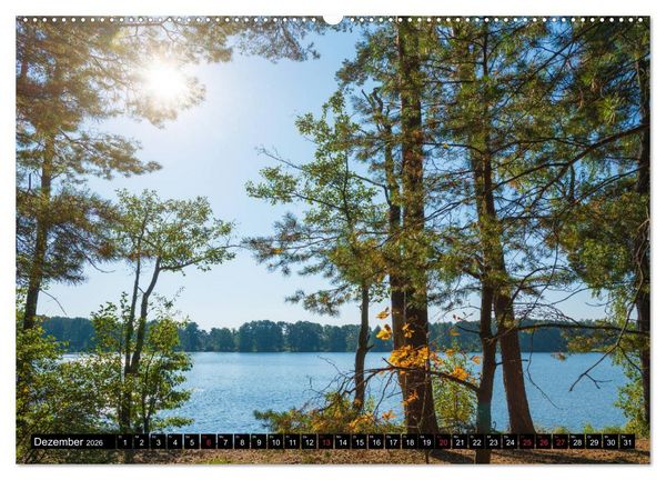 Produktbild: Stille Seen um Himmelpfort (Wandkalender 2026 DIN A2 quer), CALVENDO Monatskalender