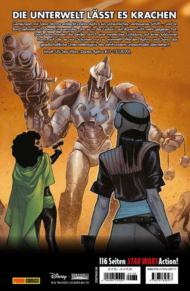 Produktbild: Star Wars Comics: Doktor Aphra