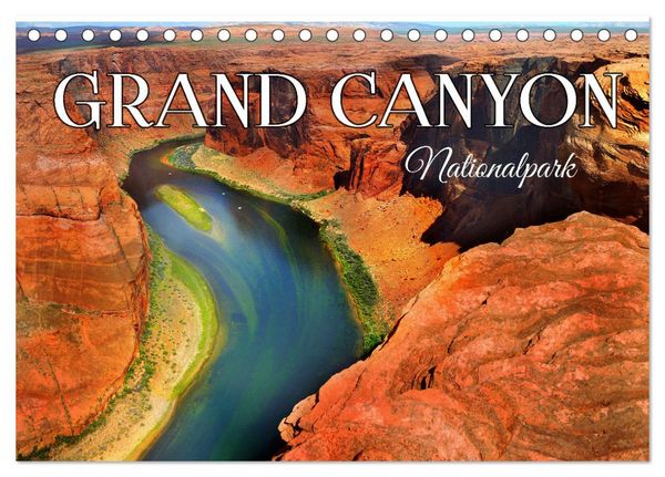 Grand Canyon, Nationalpark (Tischkalender 2026 DIN A5 quer), CALVENDO Monatskalender