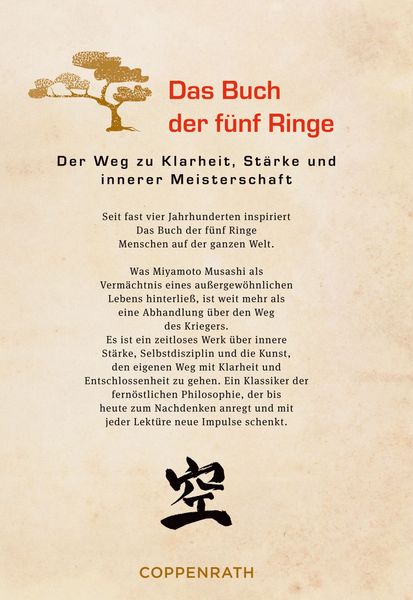 Produktbild: Das Buch der f&uuml;nf Ringe