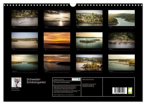 Produktbild: Schweden Sch&auml;rengarten (Wandkalender 2026 DIN A3 quer), CALVENDO Monatskalender