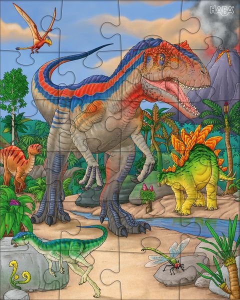 Produktbild: Puzzles Dinosaurier (Kinderpuzzle)