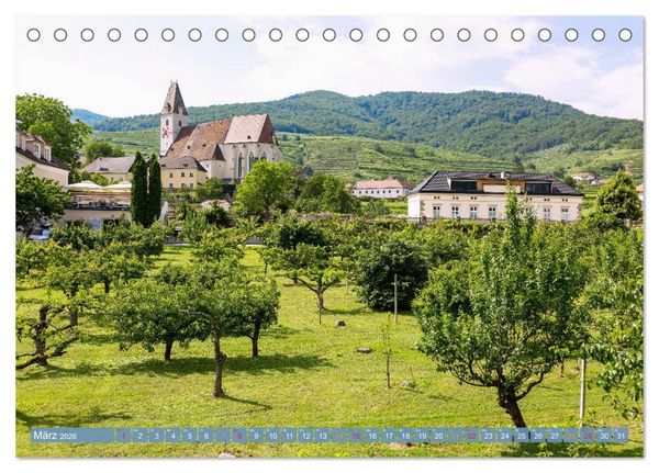 Produktbild: &Ouml;sterreichisches Donautal (Tischkalender 2026 DIN A5 quer), CALVENDO Monatskalender