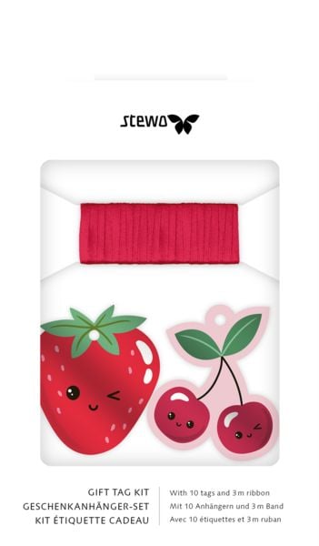 Produktbild: Geschenkanh&auml;nger-Set Yumi rosa
